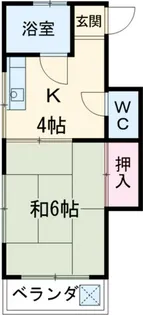 みつわマンション【3階】の間取り