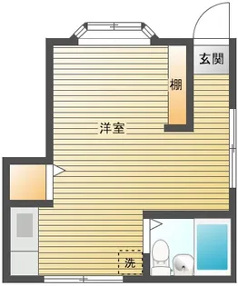 BSハウス【1階】の間取り