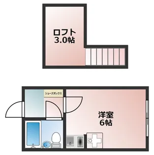 ヨーロピアン西明石【2階】の間取り