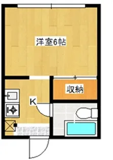 ヒルズAK【2階】の間取り