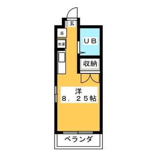 湘南台三光ビル【4階】の間取り
