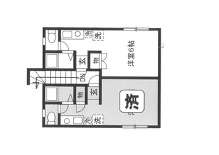 ピュア東三ツ木【2階】の間取り