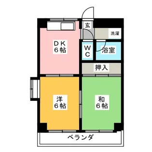 CASA永【4階】の間取り