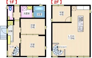 神奈川県高座郡寒川町一之宮1【一戸建】の間取り