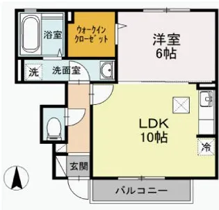 アストルム【1階】の間取り