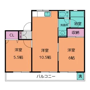 ソシア【2階】の間取り