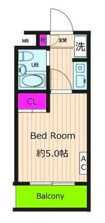 カルムイン成城西【4階】の間取り