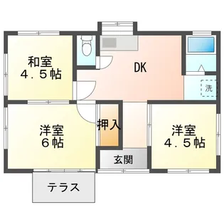 群馬県太田市新井町【一戸建】の間取り