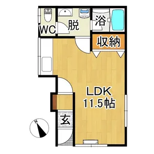 ピコハウス―Y【1階】の間取り