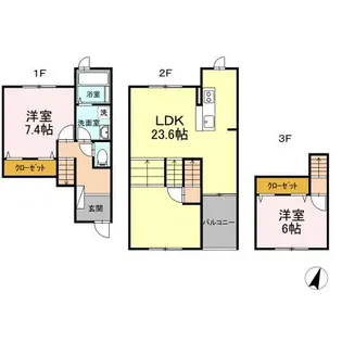 カーサ・カルムの間取り