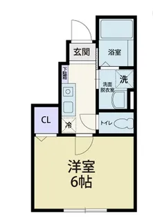 Riverain III(リバレイン スリー)【1階】の間取り