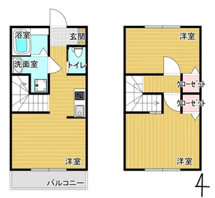 グラディートの間取り