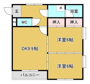アカデメイアおたまや【1階】の間取り