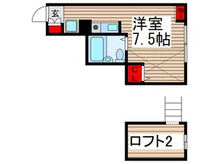 ハウス ユングラン【1階】の間取り