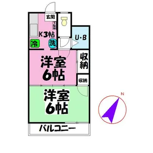 ヨシムラビル【2階】の間取り
