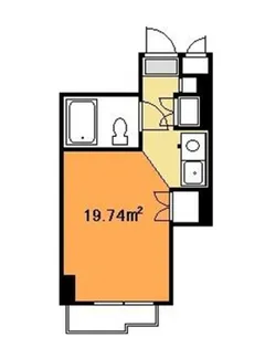 Lifein聖蹟【2階】の間取り