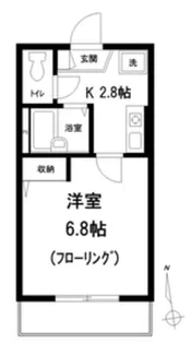 ラ・クロシェット本駒込【3階】の間取り