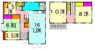 広島県福山市西深津町6【一戸建】の間取り