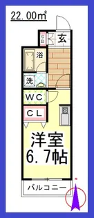 SMアイリスヴェール141【5階】の間取り