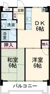 グレース大蔵【2階】の間取り