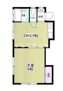 東京都中野区大和町4【アパート】の間取り