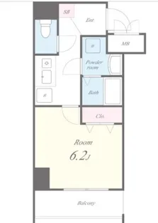 神奈川県横浜市南区新川町2【マンション】の間取り