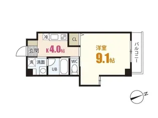 KTビル(西原)【2階】の間取り