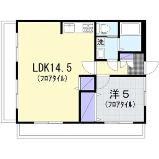 桜ヶ丘東和マンション【2階】の間取り