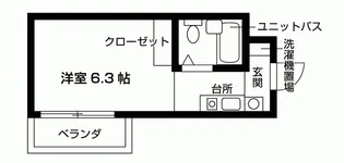 ピュアハウス【1階】の間取り