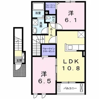 サンセレーノ・光【2階】の間取り