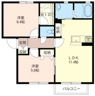 メゾン清里二番館 C【2階】の間取り