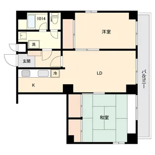 東京都豊島区長崎5【マンション】の間取り