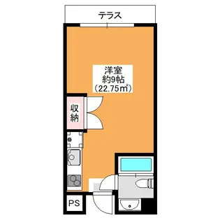 アーバンコートサカス14【1階】の間取り