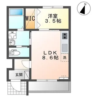 鹿児島県鹿児島市紫原7【アパート】の間取り