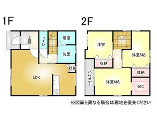 愛媛県新居浜市下泉町1【一戸建】の間取り