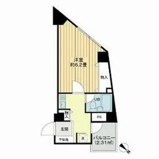 サンピア赤羽【4階】の間取り