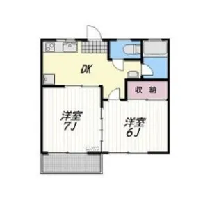 東京都足立区東和5【マンション】の間取り