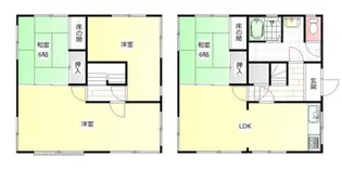 兵庫県明石市魚住町中尾【一戸建】の間取り
