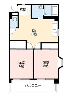 ルネス錦町【3階】の間取り