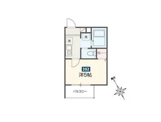 ゴールデンハウス平井【3階】の間取り