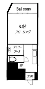 エヴェナール代々木【3階】の間取り