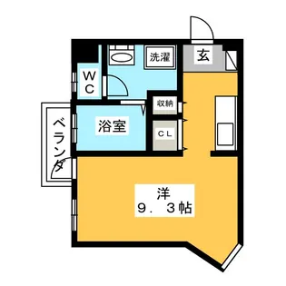 スクエア栄【4階】の間取り