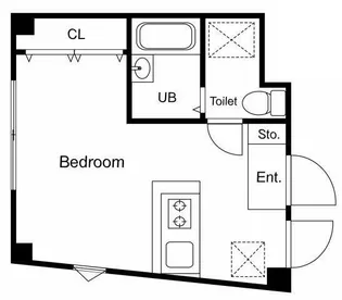URBANAGE武蔵新田【2階】の間取り