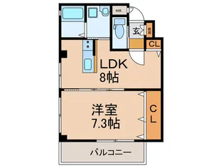 COMFY TENNOJI【3階】の間取り