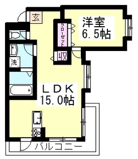 グランピリエ【1階】の間取り