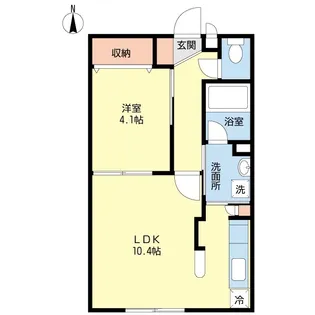 a laise vie I【2階】の間取り