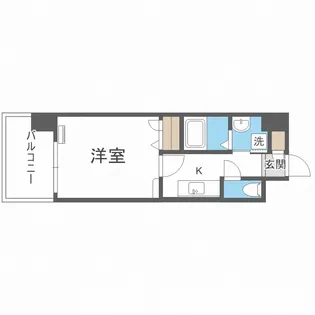 エンクレスト御供所【4階】の間取り