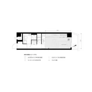 ライオンズガーデン池田山【2階】の間取り