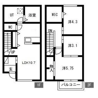 クレアの間取り
