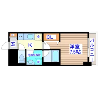 みなてらすレジデンス【2階】の間取り